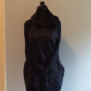 Hooded Jacquard Sweatshirt